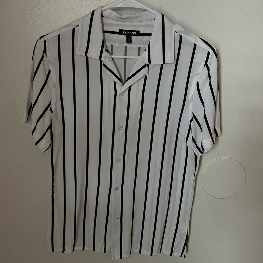 Express Short Sleeve Button Down